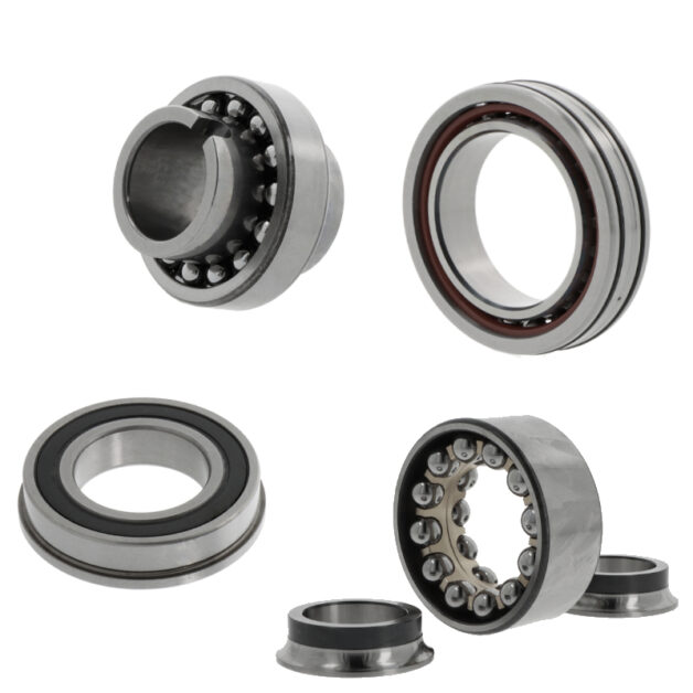 Radial ball bearings